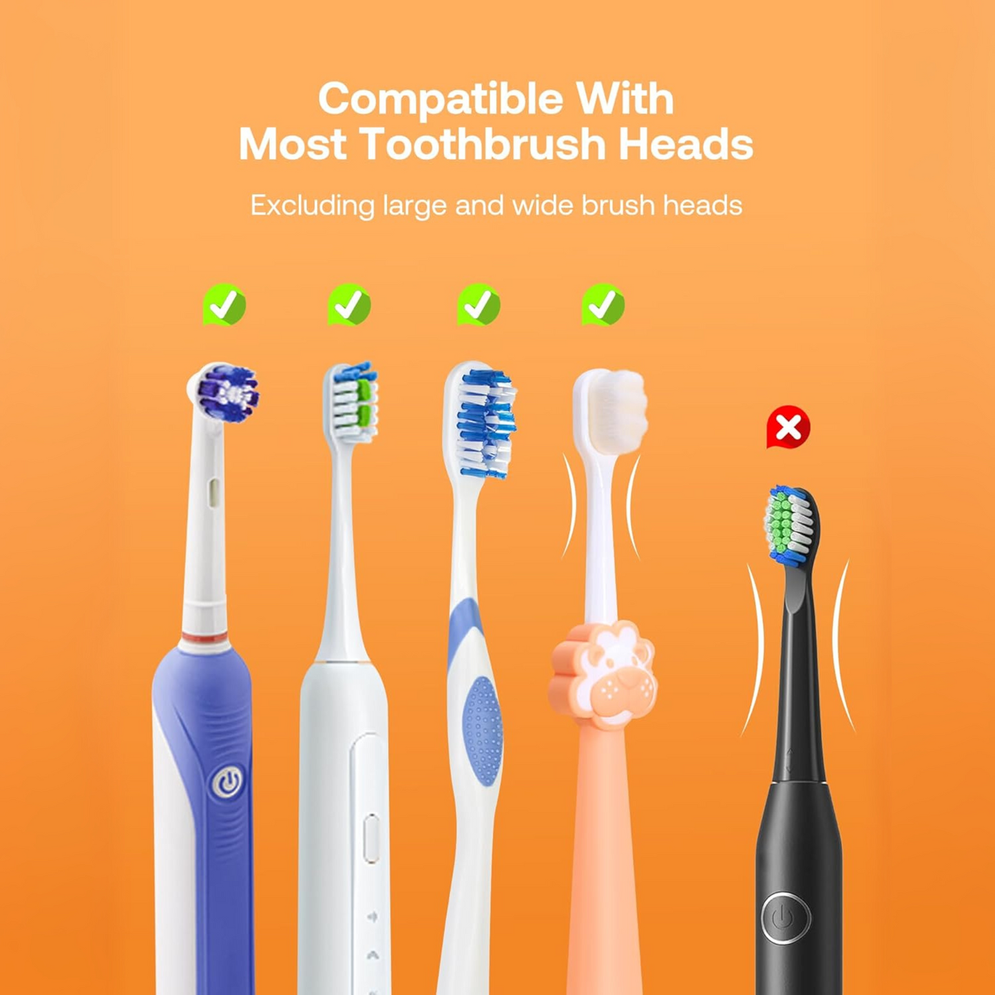 UV Toothbrush Sanitizer & Air-Dry Wall Mount – Smart LED, USB-C, No-Drill